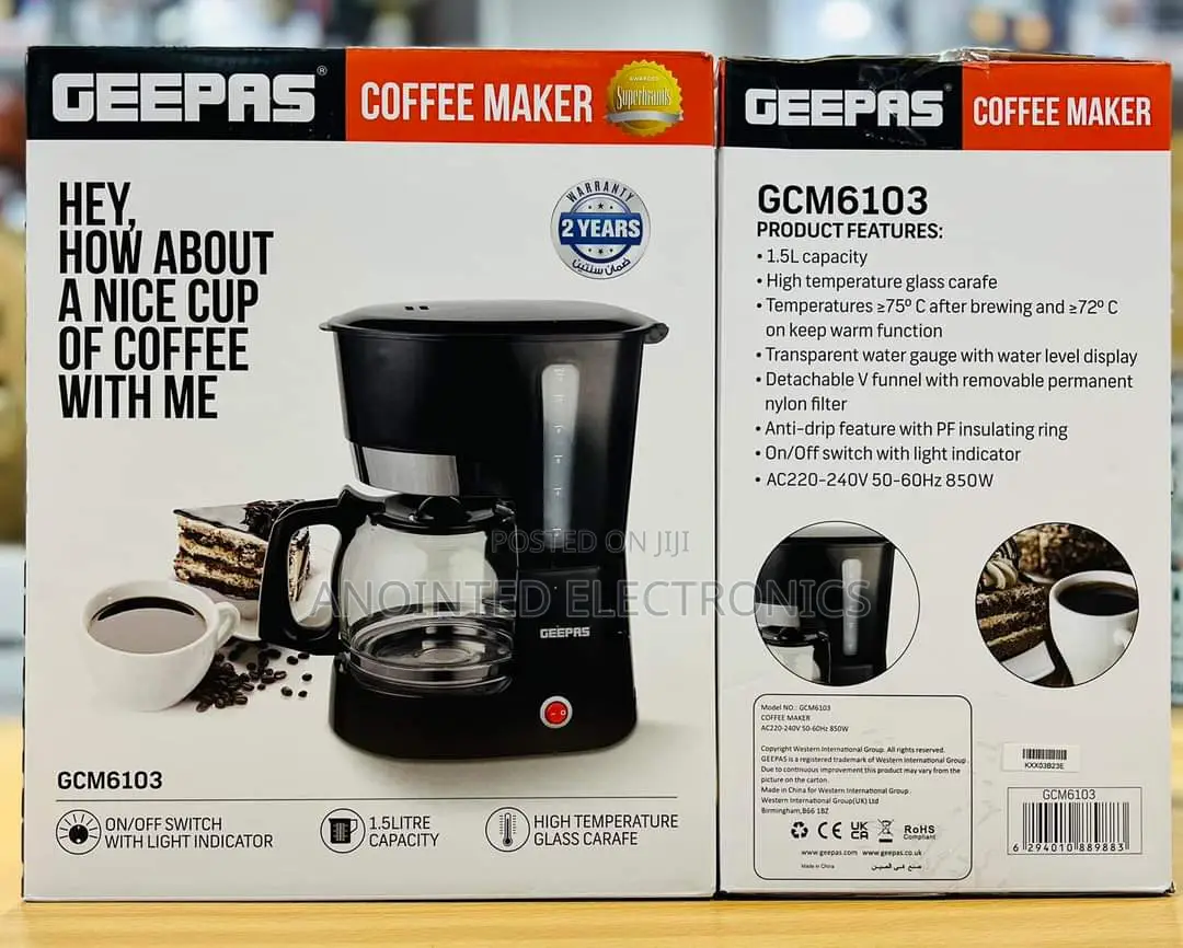 Geepas Coffee Maker