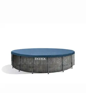 Intex Stylish Greywood Premium Pool Set 4.6M