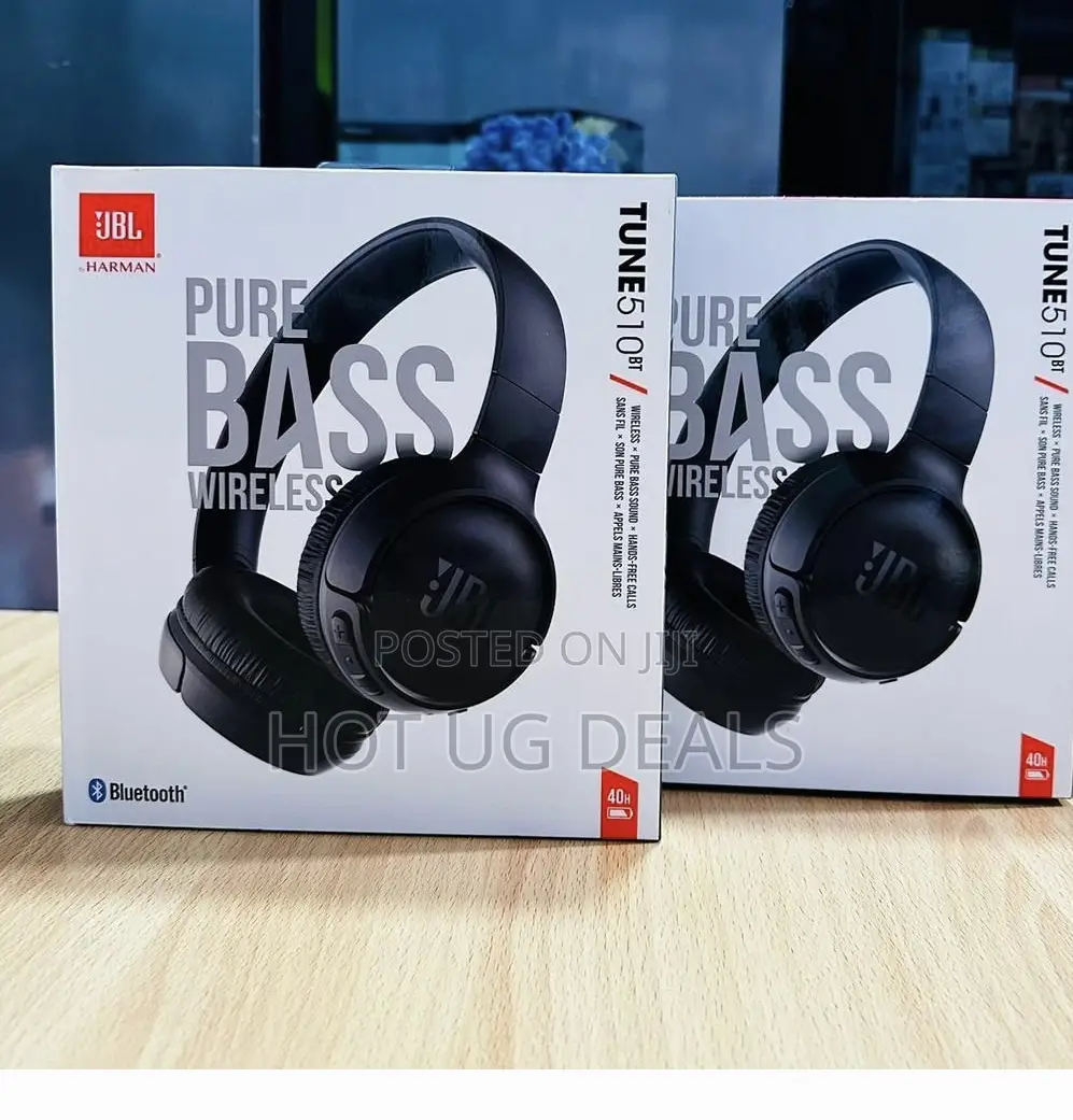 JBL Tune 510BT Wireless -ear Headphones With Purebass Sound