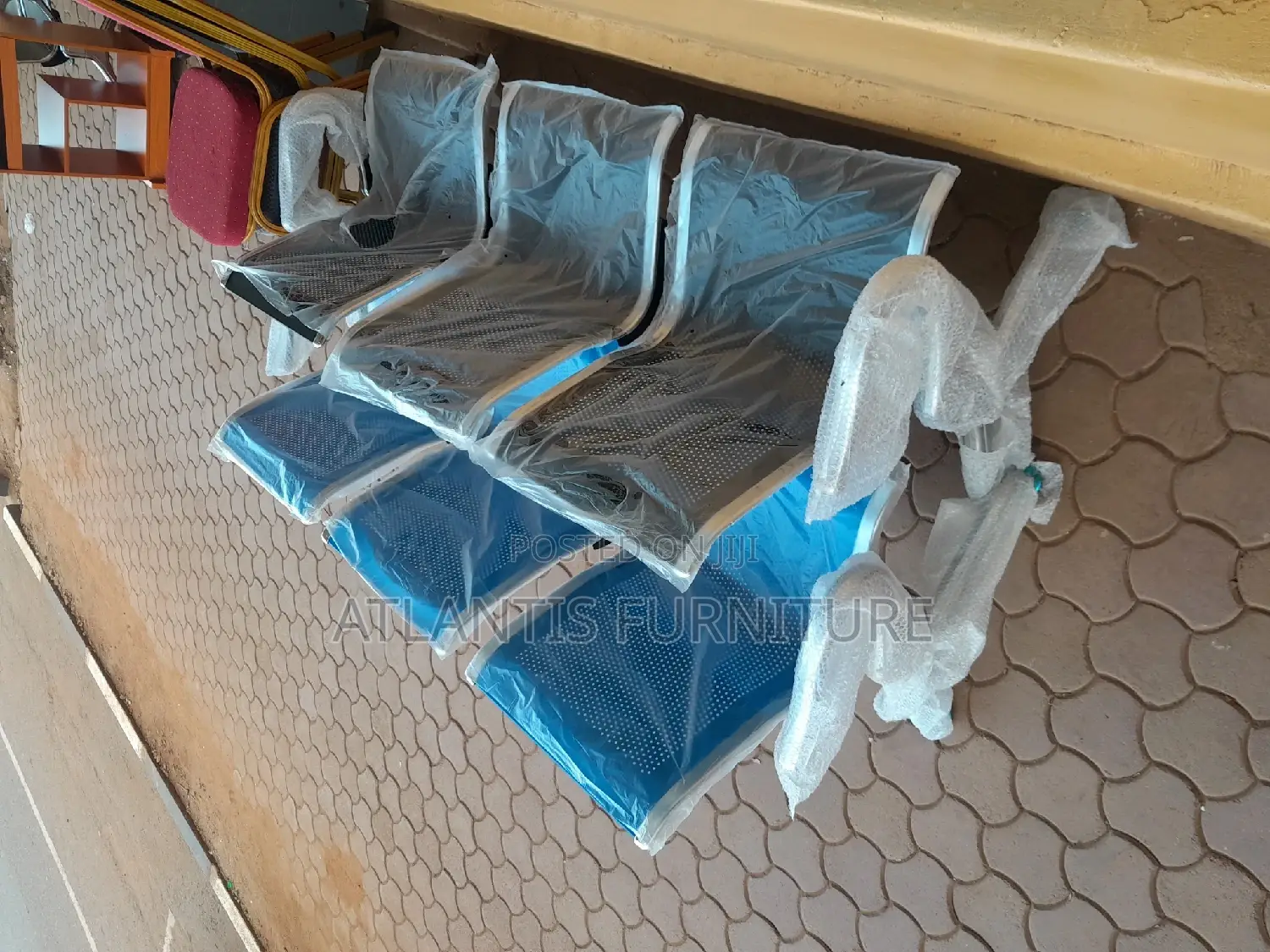 All Colours of Three Waiting Chairs