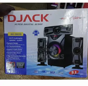 Photo - Djack Powerful Wireless Subwoofer With Dynamic Bass Boost