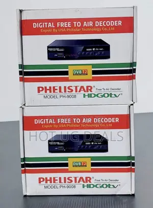 Phelistar Digital Free to Air Decoder With Hdmi Port-Black