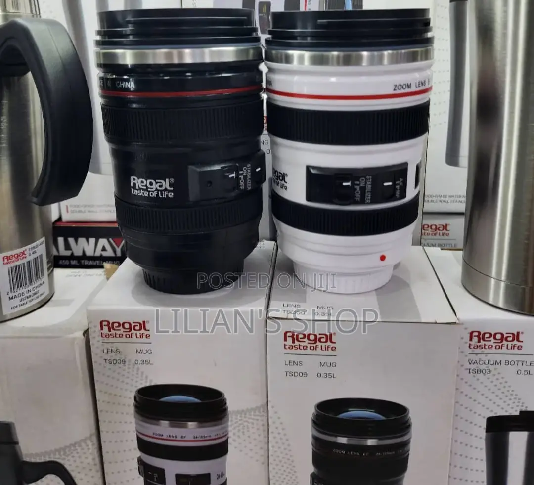 Regal Camera Lens Mug