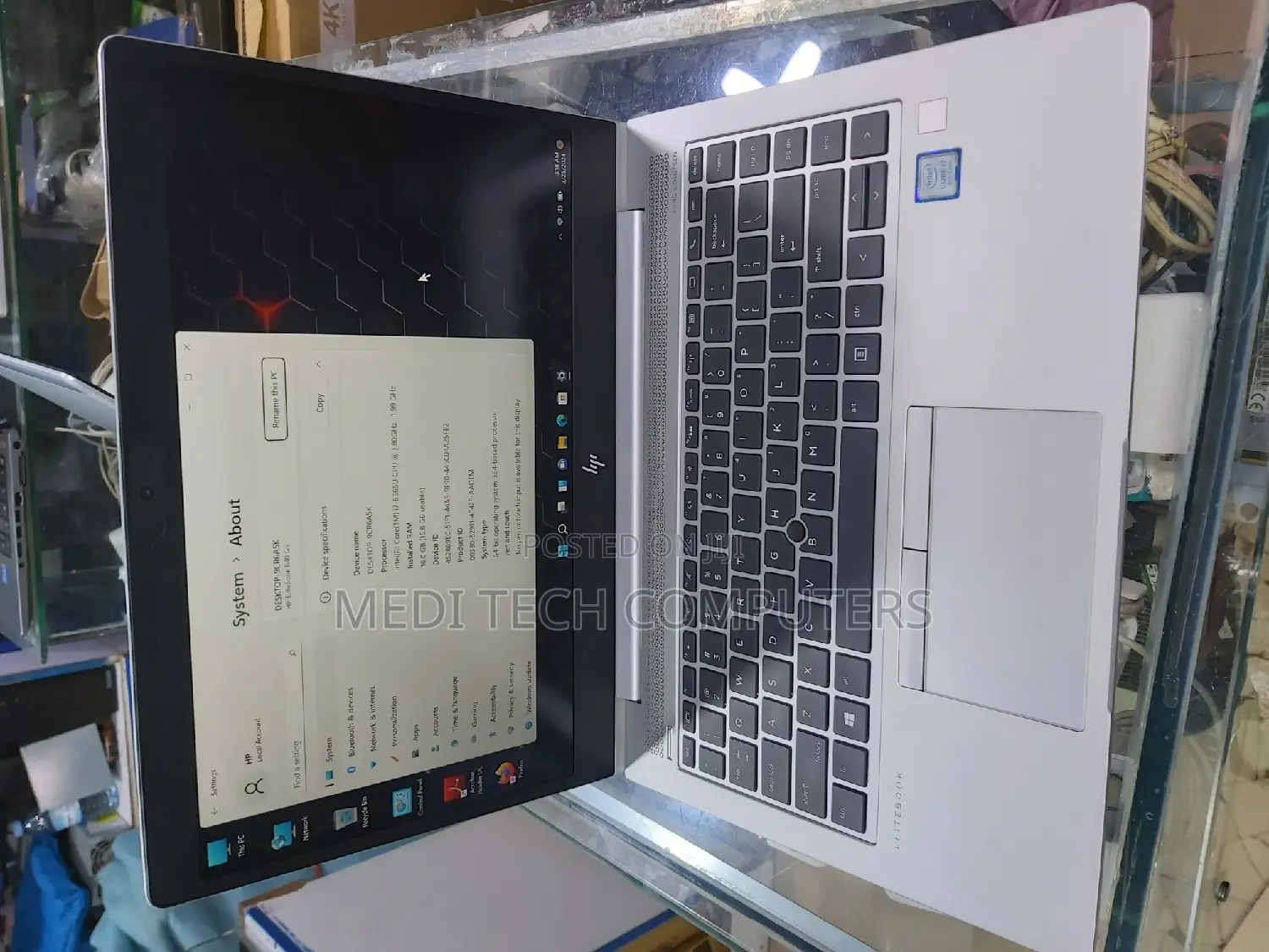 Laptop HP EliteBook 840 G5 16GB Intel Core I7 SSD 512GB