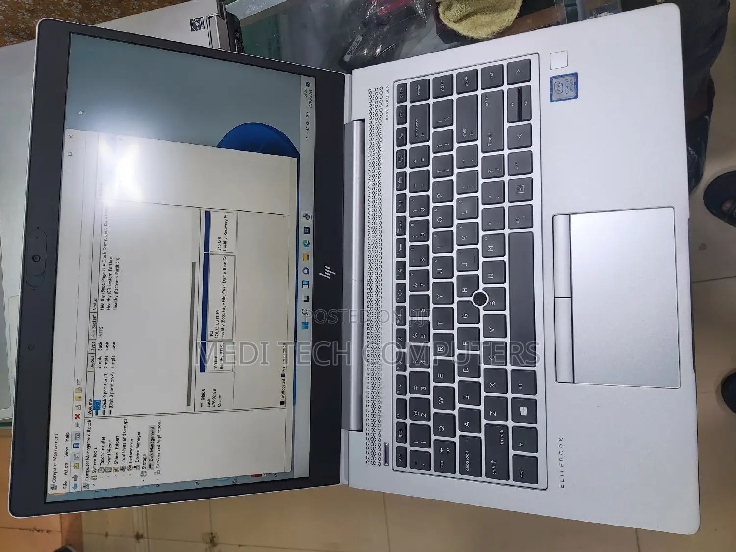 Laptop HP EliteBook 840 G5 16GB Intel Core I7 SSD 512GB