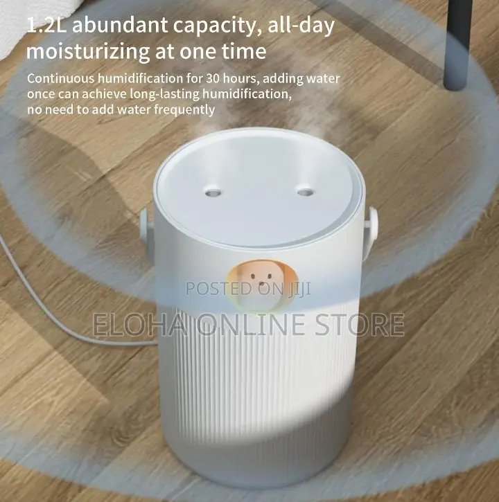 USB Portable Desk Humidifier With Built-in Atomizer