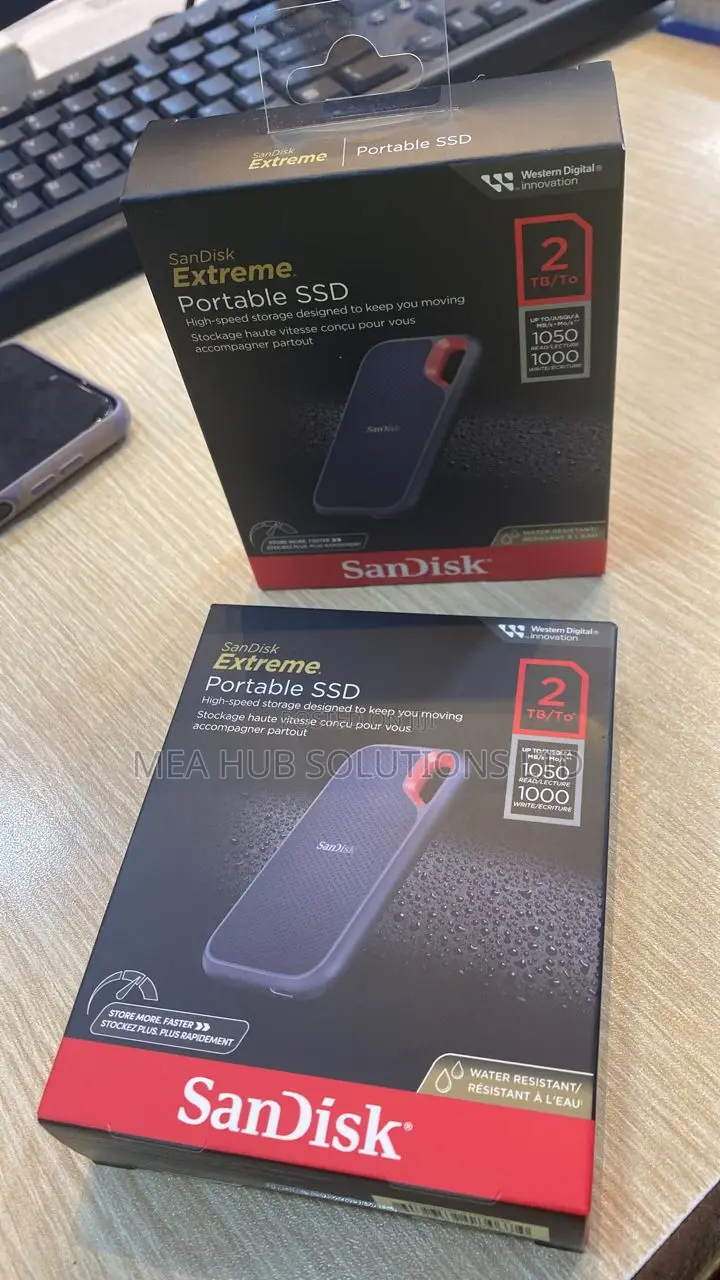 2tb Sandisk Extreme External SSD