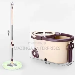 360° Rotating Detachable Dual Drive Spin Mop Bucket