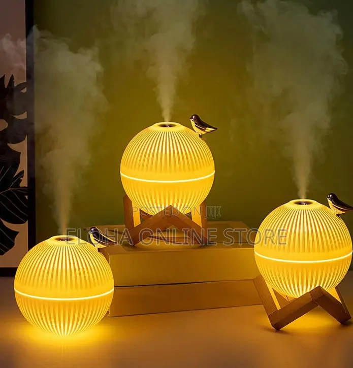 Silent Humidifier With LED Night Lamp