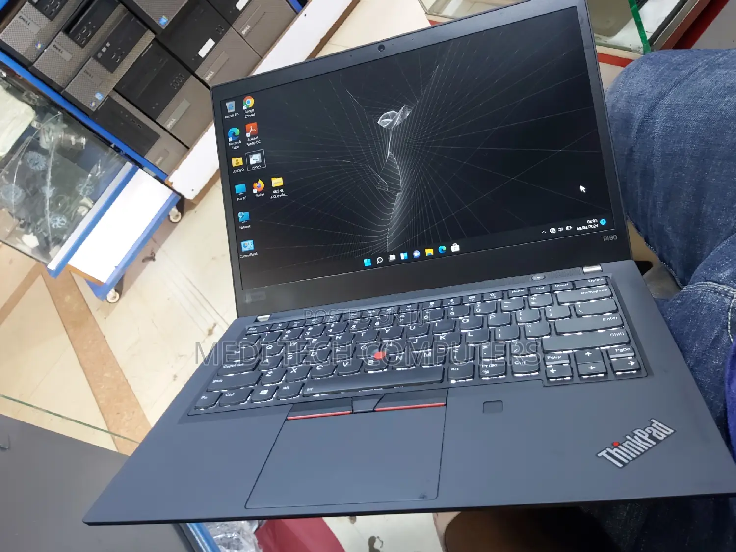 Laptop Lenovo Thinkpad T490s 8GB Intel Core I5 SSD 256GB