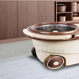 360 Rotating Floor Mop Bucket Set With Wheel