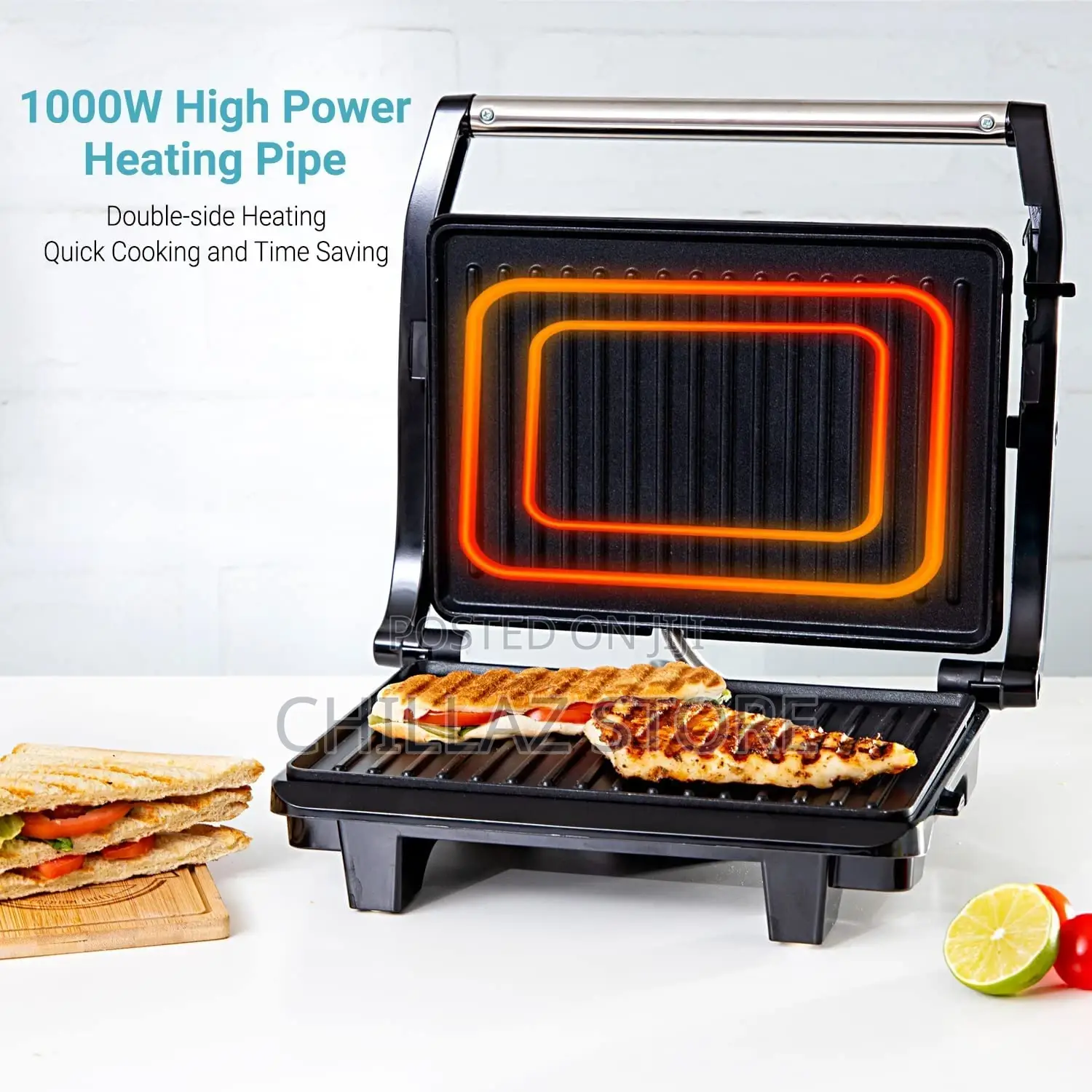 Geepas Sandwich Grill Maker –