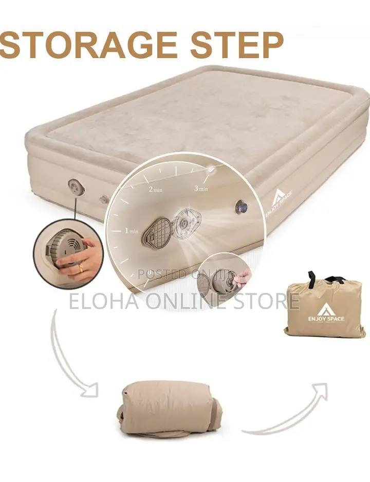 Double Thick Automatic Inflatable Mattress