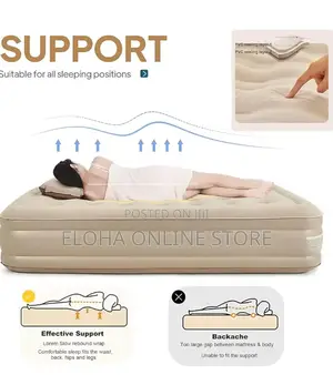Double Thick Automatic Inflatable Mattress