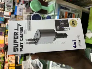 4in1 120watts Super Fast Car Charger