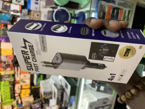 4in1 120watts Super Fast Car Charger