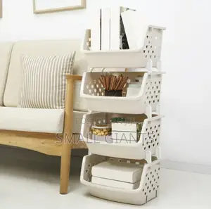 Stackable Fruit Vegetable Hollow Storage Basket