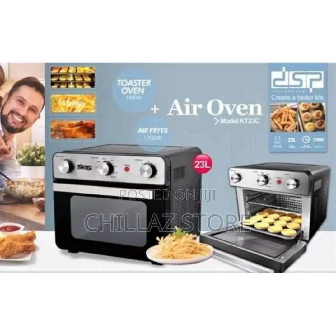 DSP 2-in-1 Toaster Air Fryer Oven 23L,