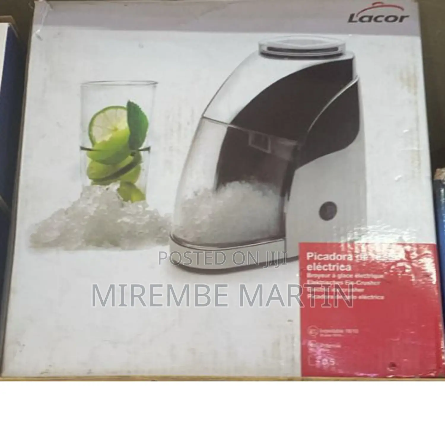 Electric Ice Crusher Clear.