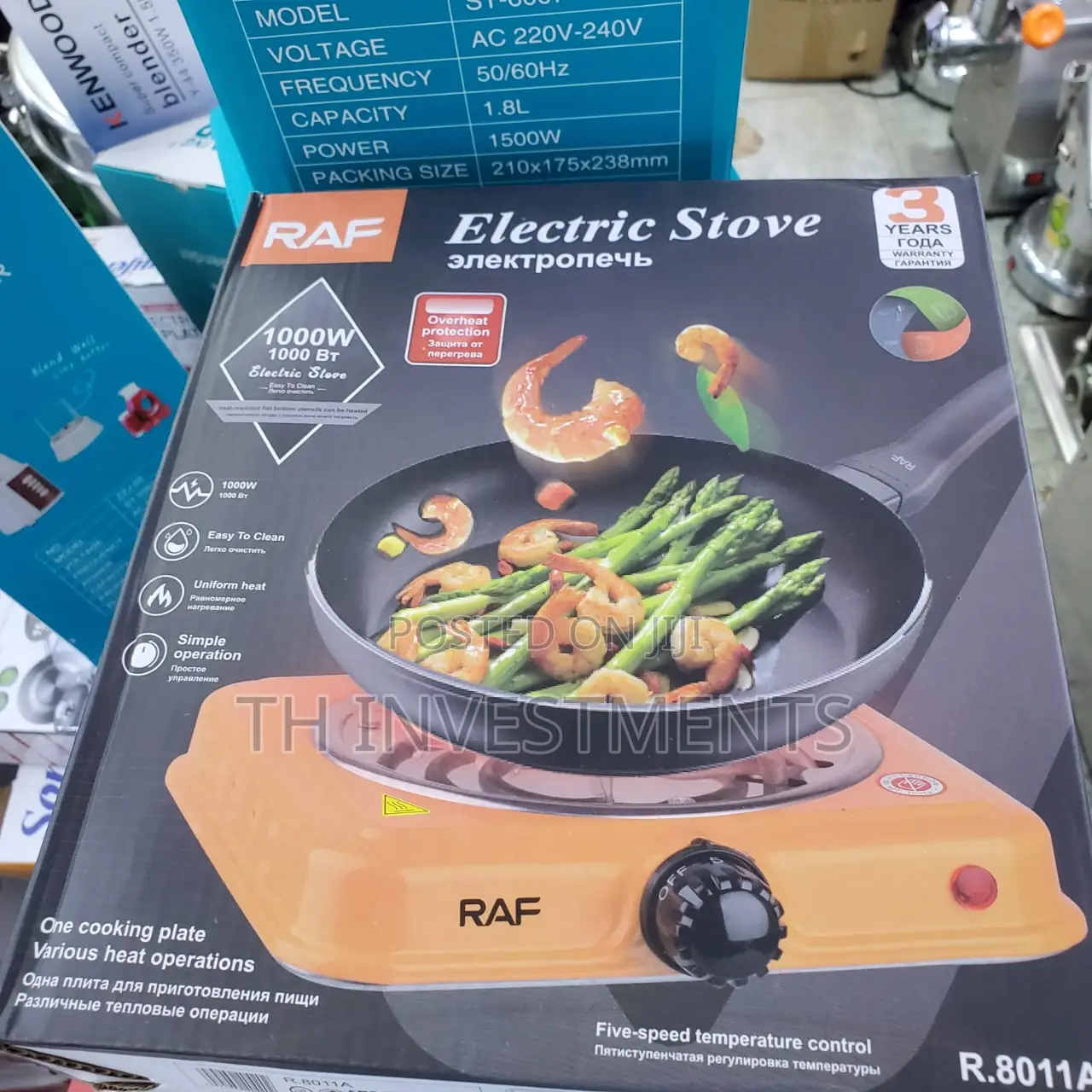 Raf 1000w Electric Stove.