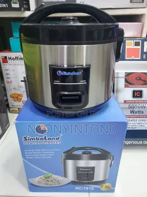 1.8L Simbaland High Quality Rice Cooker With 2 Yrs Warranty
