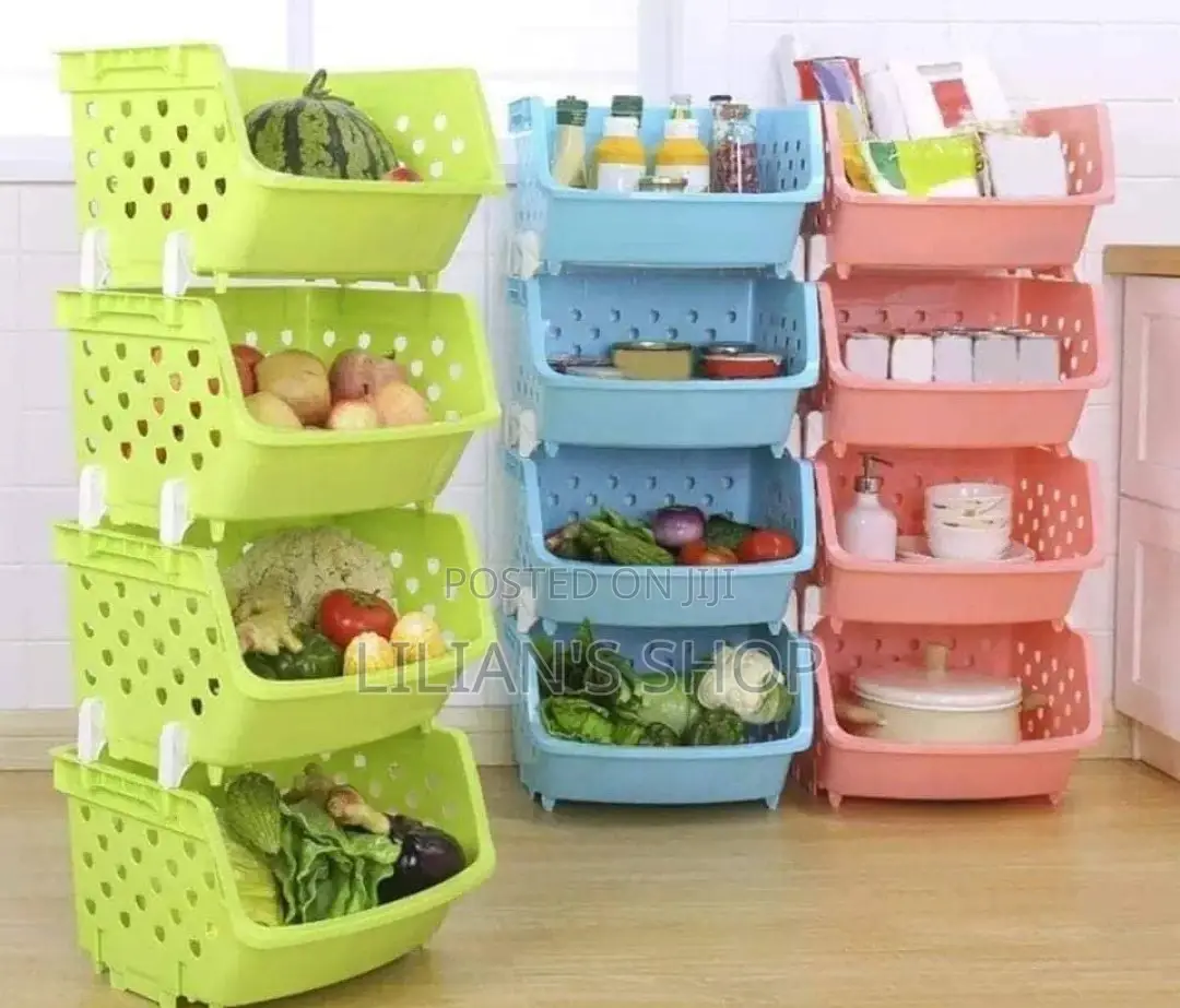 Multifunction 4 Tier Vegetable/ Fruit Rack