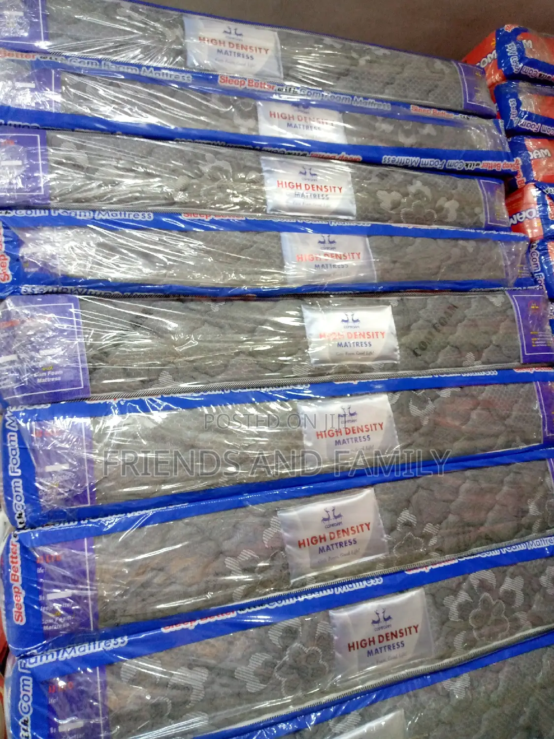 Comfoam High Density 6*6*6.Inches