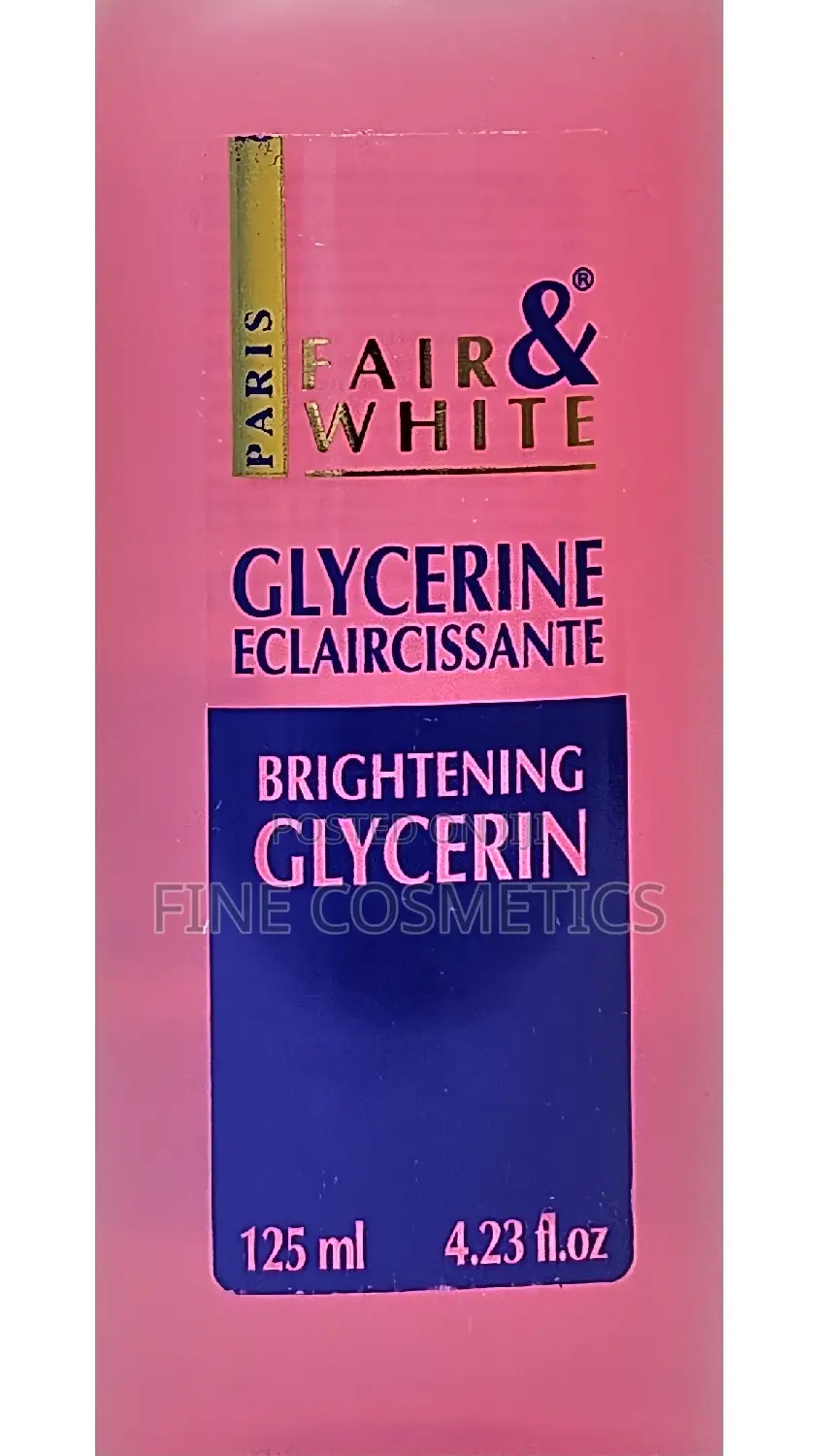 ORIGINAL Fair and White Brightening and Glowing Glycerin Oil