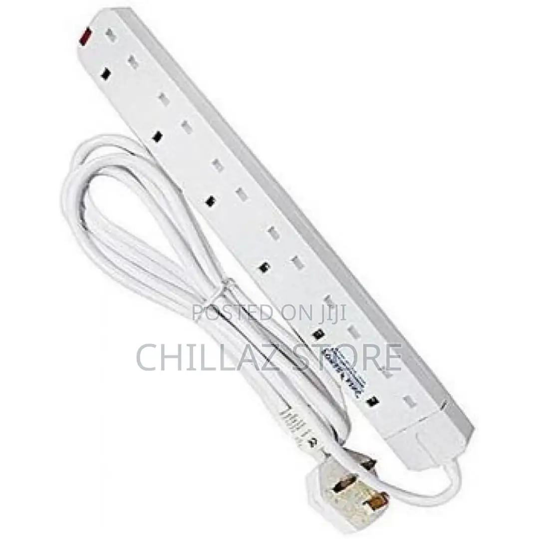 Power King 6 Ways Power King Extension Cable- 3 Meter