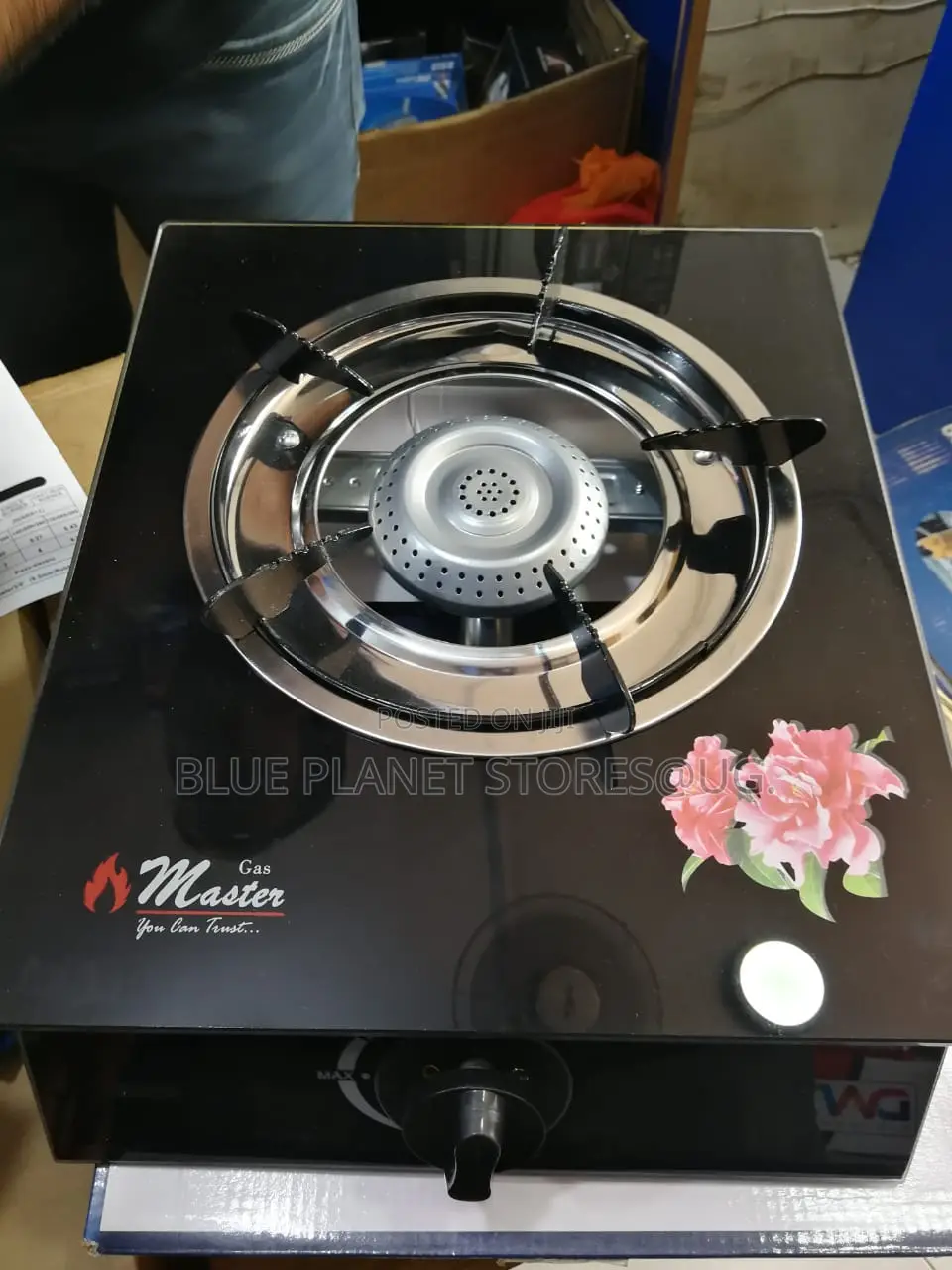 Electro Master Single Ceramic Glass Gas Stove // GM-SGS-3008