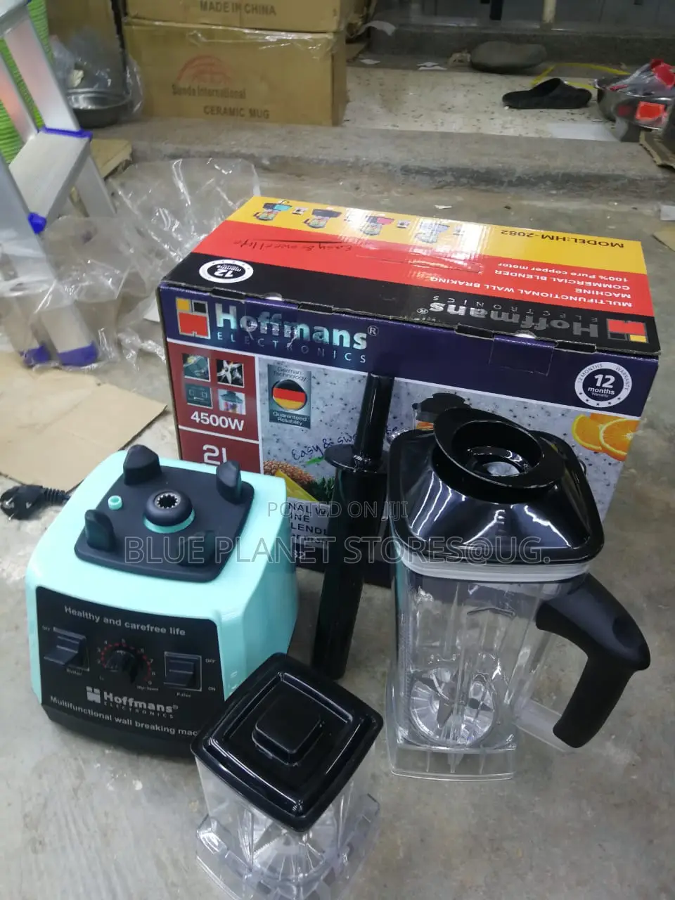 HOFFMANS 2.0l/2_in_1 Commercial Blenders \\ 4500w \\ HM-2082