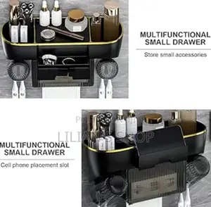 Wall Mounted Toothbrush Holder With 4 Dust Cover Holder
