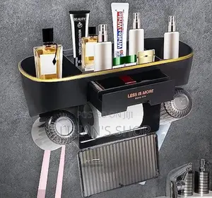Wall Mounted Toothbrush Holder With 4 Dust Cover Holder