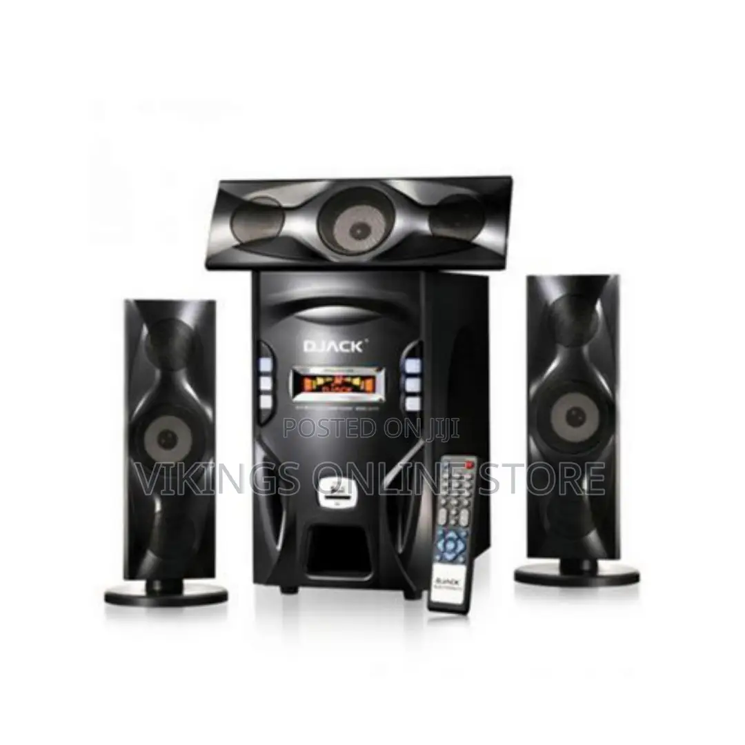Djack Bass Bluetooth Speaker Woofers Black