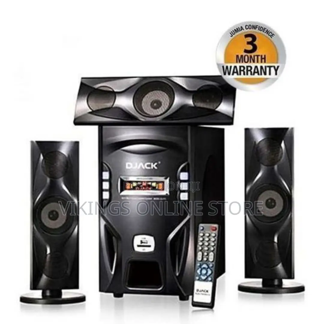 Djack Bass Bluetooth Speaker Woofers Black