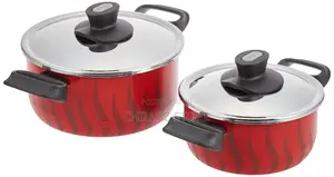 Tefal Tempo Flame Non-Stick 8 PCS Cooking Set,