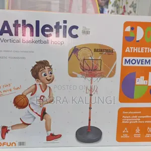 Adjustable Kids Basketball Hoop