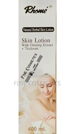 Rhome Natural Herbal Skin Lotion With Ginseng Extracts. 400G
