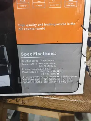 Bill Counter and Money Detector