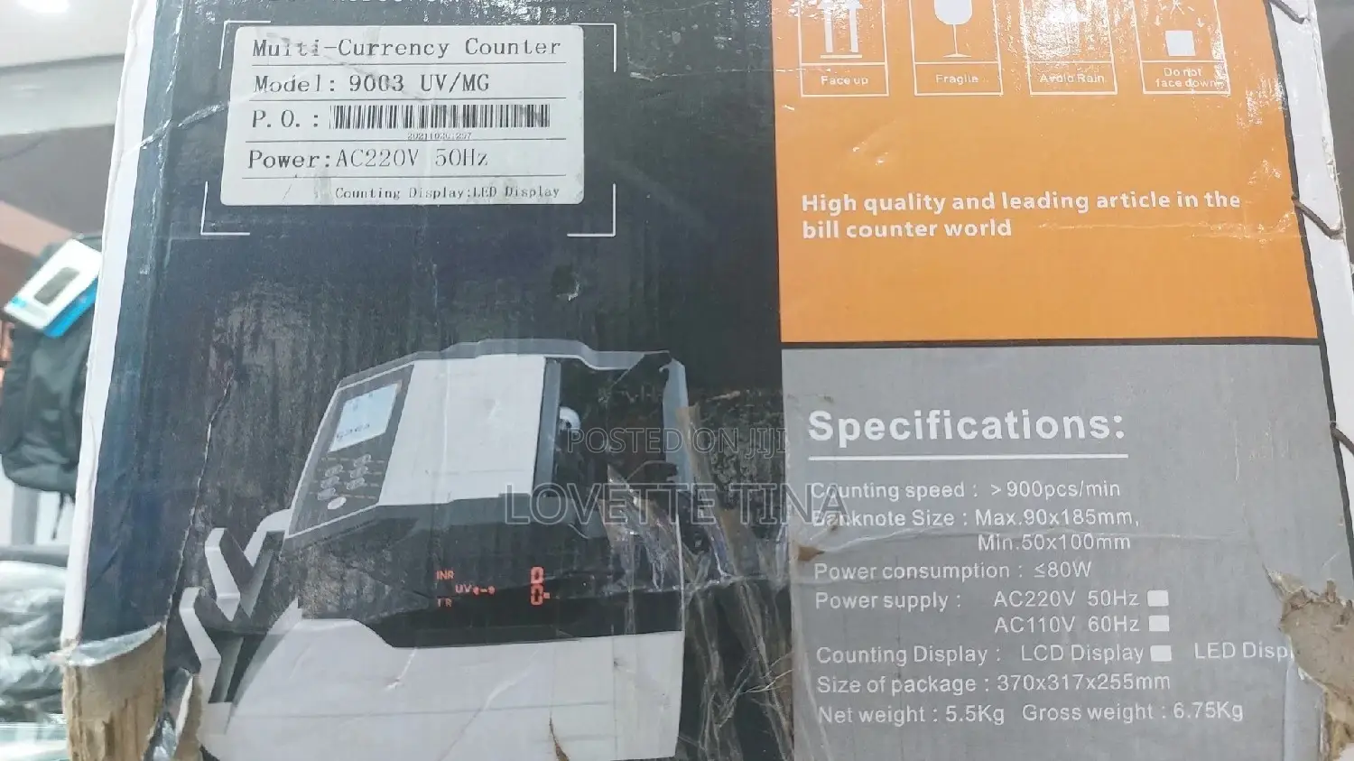 Bill Counter and Money Detector