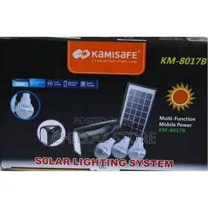 Kamisafe KM-8017 Lighting Solar Kit –
