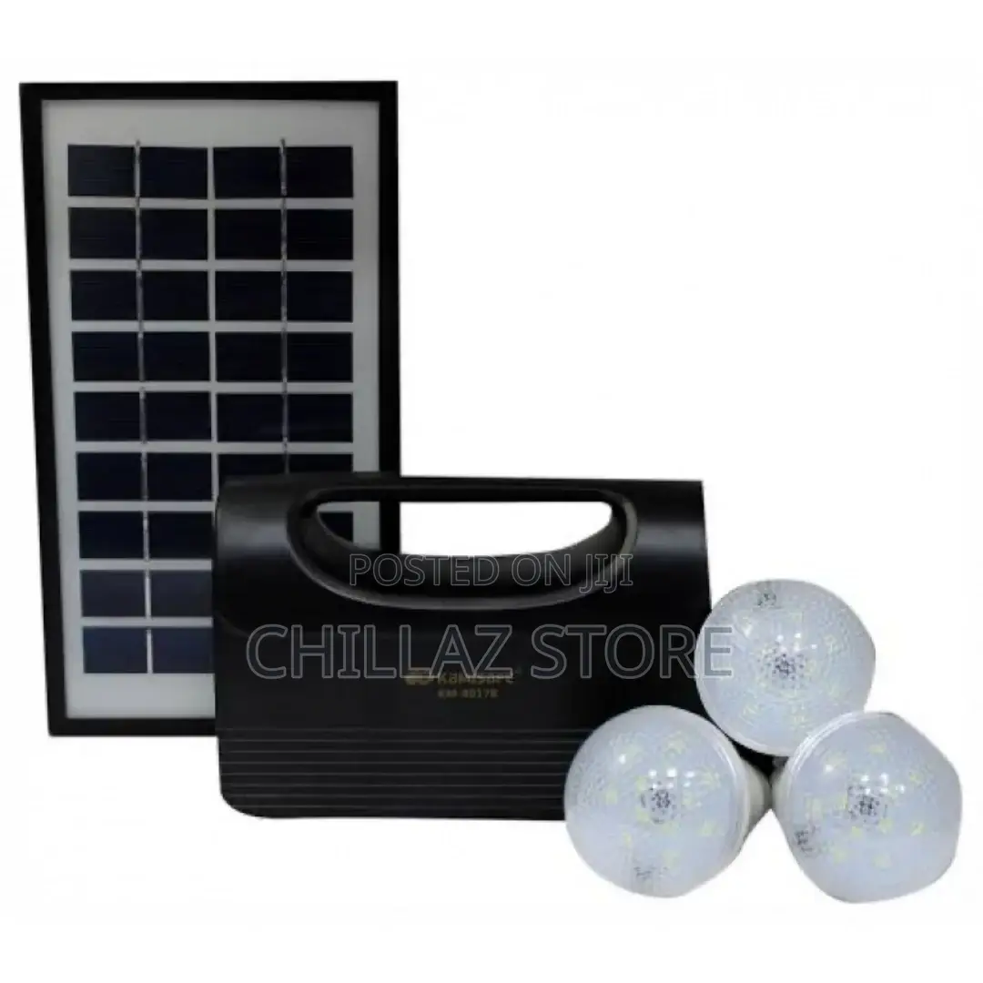 Kamisafe KM-8017 Lighting Solar Kit –