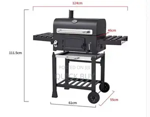 Stainless Steel Outdoor Charcoal Barbecue Grill