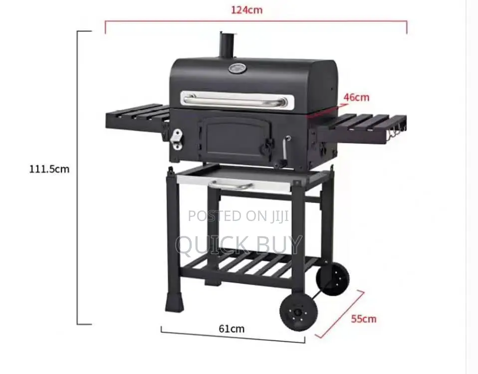 Stainless Steel Outdoor Charcoal Barbecue Grill