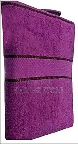Home Fashion Bath Towel – Purple 100x150cm