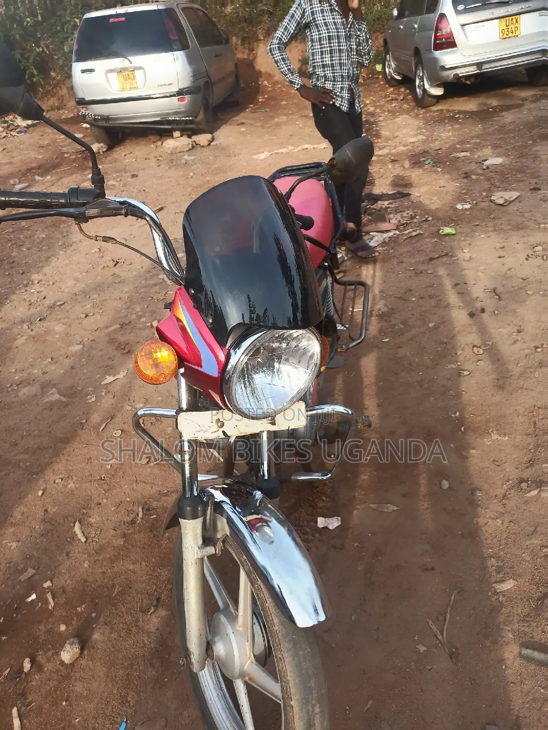 TVS XL 100 2014 Red