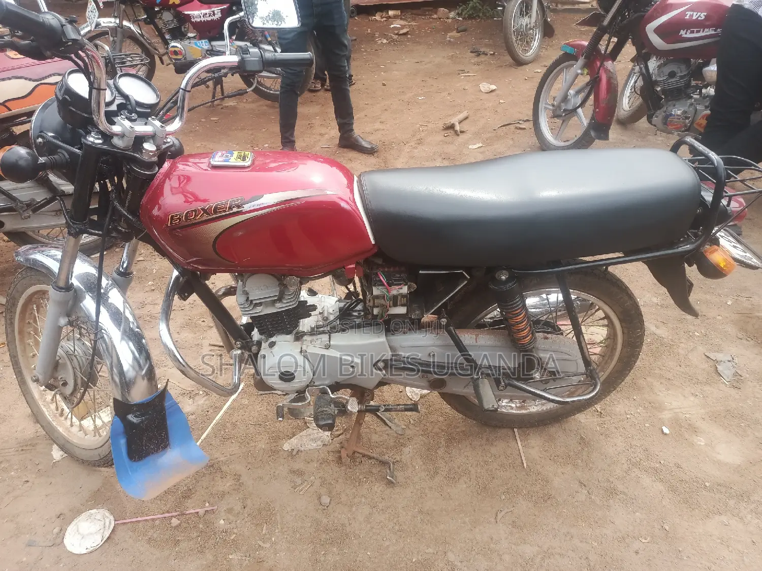 Bajaj Boxer 2023 Red