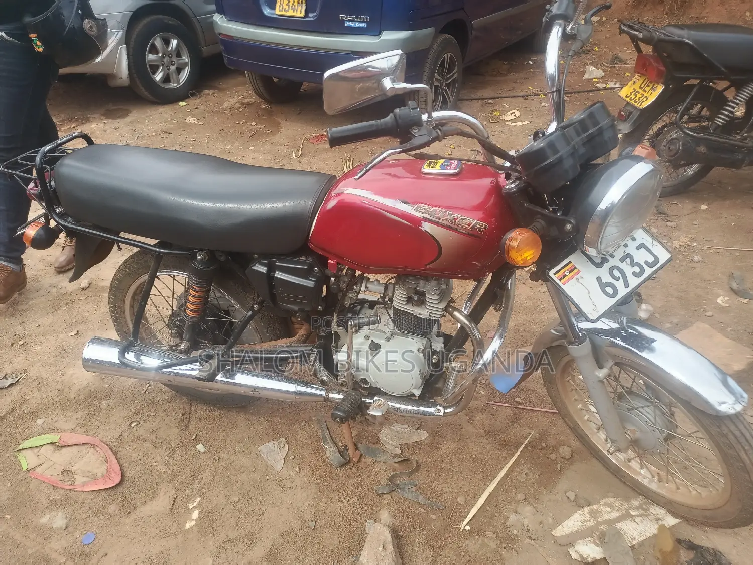 Bajaj Boxer 2023 Red