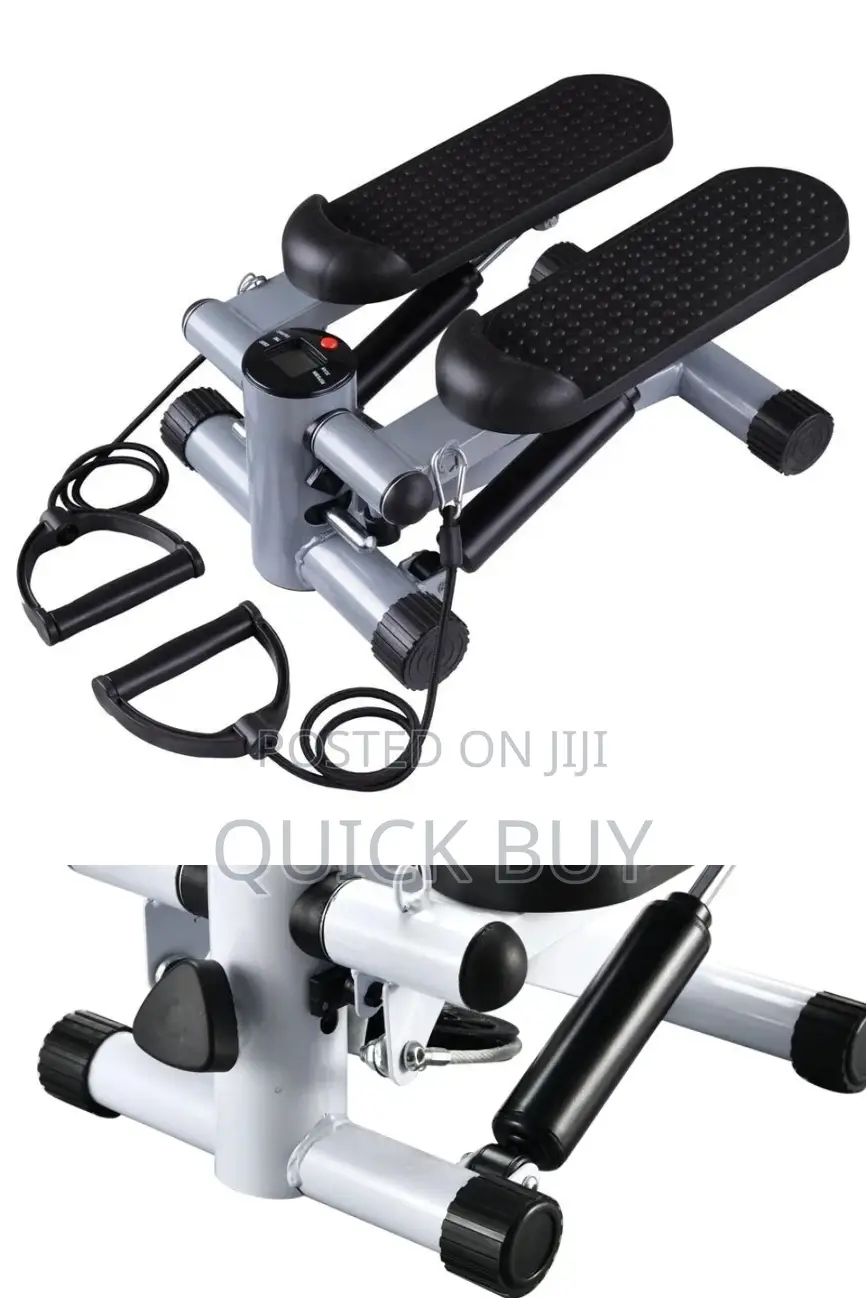 Fitness Mini Stepper With Resistance Bands