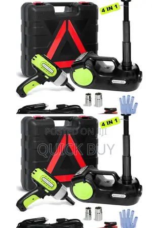 4 in 1 Electric Car Jack /Hydraulic Jack Tire Compressor